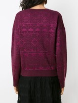 Thumbnail for your product : Cecilia Prado Geometric Pattern Knitted Jumper