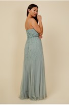 Thumbnail for your product : Little Mistress Bridesmaid Aida Waterlily Floral Embellished Maxi Dress