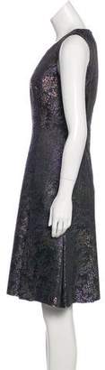 Michael Kors Jacquard A-Line Dress
