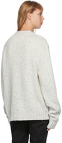 Thumbnail for your product : Maison Margiela Off-White Distressed Cardigan