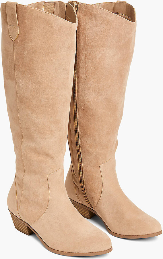 Wide Calf Knee High Boots | ShopStyle CA