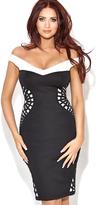 Thumbnail for your product : Amy Childs Marlena Off the Shoulder Midi Dress