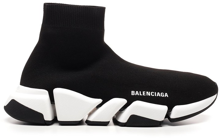 balenciaga black on black runners