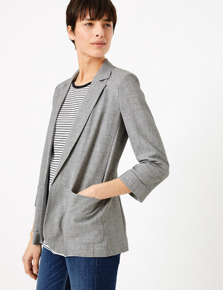 Marks and Spencer Relaxed Patch Pocket Jacket