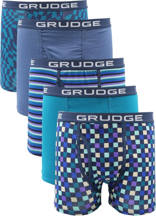 WEAR IF U DARE Men's Boxers Shorts (5 Pack) Multipacked Underwear Gift