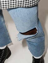 Thumbnail for your product : RE/DONE Stove Pipe high-waisted jeans