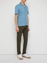 Thumbnail for your product : Incotex Slim Fit Linen Blend Trousers - Mens - Khaki
