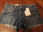 Thumbnail for your product : Levi's $36 Girls 14 Levis Shorty Shorts Adjustable Waistband Denim Jeans Shorts Crush