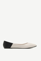 Thumbnail for your product : Ardene Color Block Faux Leather Pointy Flats