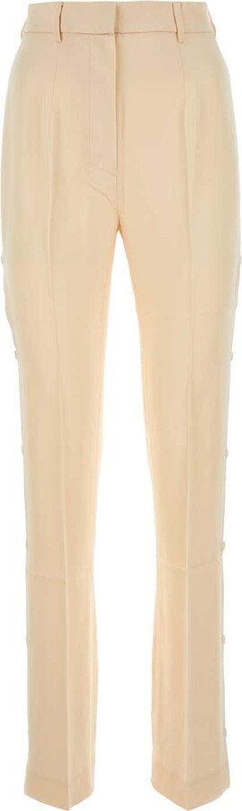 【送料&関税込】Nanushka Cream Felina Pant Nanushka Cream Felina Pant - ShopStyle