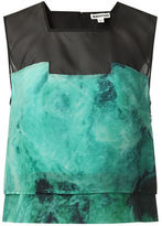 Thumbnail for your product : Whistles Insmoke Print Crop Top