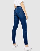 Thumbnail for your product : TOPSHOP Petite - Women's Blue Skinny - PETITE Leigh Skinny Jeans - Size W28/L34 at The Iconic