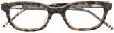 Thumbnail for your product : Thom Browne Eyewear tortoiseshell square glasses