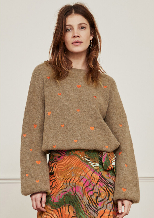 Fabienne Chapot Lidia Pullover Brunette - ShopStyle Knitwear