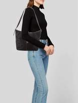 Thumbnail for your product : MCM Leather-Trimmed Shoulder Bag