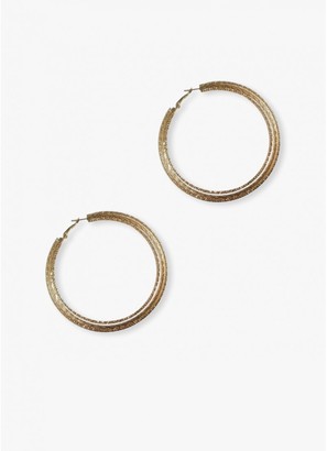 Select Fashion Fashion Triple Twist Hoop Earring Earrings - size One
