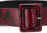 Thumbnail for your product : Orciani Snake Print Belt