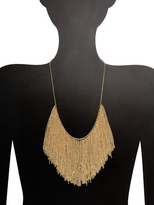 Thumbnail for your product : Leslie Danzis Gold Fringe Bib Necklace