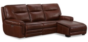 Recliner Chair The World S, Danvors 7 Pc Leather Sectional Sofa With 4 Power Recliners