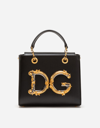 Dolce & Gabbana Large Girls Bag In Calfskin