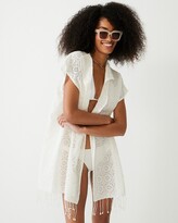 Thumbnail for your product : J.Crew Lightweight beach poncho in eyelet