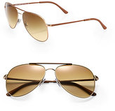Thumbnail for your product : Giorgio Armani Metal Aviator Sunglasses