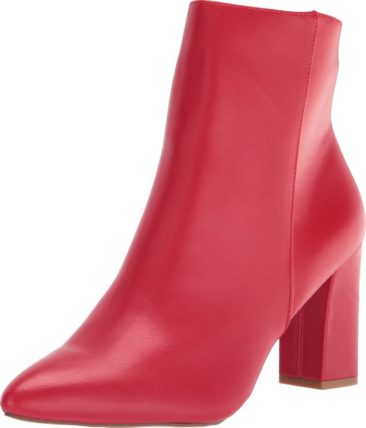 steve madden red booties