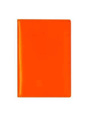 Comme des Garcons SA6400SF Super Fluo Card Holder Orange