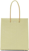 Thumbnail for your product : Medea Yellow Croc Short Prima Bag