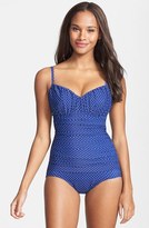 Thumbnail for your product : Miraclesuit 'Rialto' Pin Dot One-Piece Swimsuit