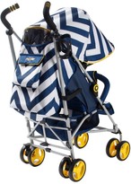 Thumbnail for your product : My Babiie MB02 Blue Chevron Stroller