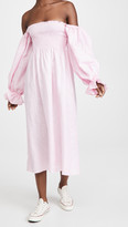 Thumbnail for your product : Sleeper Atlanta Linen Dress in Pink