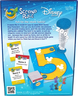 Disney 5 Second Rule Edition Fun Family Game About Your Favorite Characters