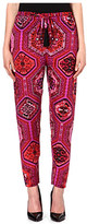 Thumbnail for your product : Emilio Pucci Printed silk trousers