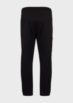 Thumbnail for your product : Giorgio Armani Jogging Trousers With A 3D-Effect Design And Chenille Details