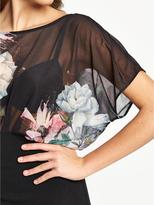 Thumbnail for your product : Lipsy Printed Sheer Top Dress