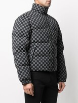 Thumbnail for your product : Misbhv All-Over Monogram Print Padded Coat