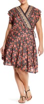 Thumbnail for your product : Angie Surplice Dress (Plus Size)