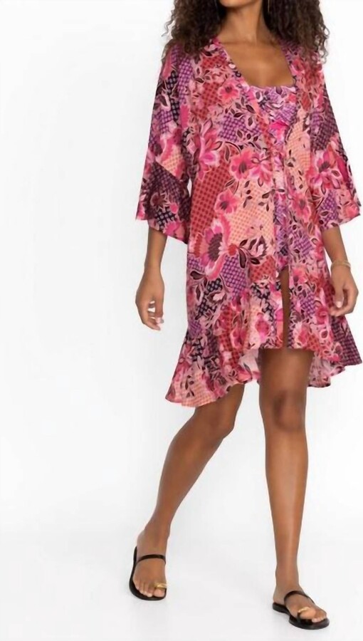 Johnny Was Valennis Ruffle Kimono