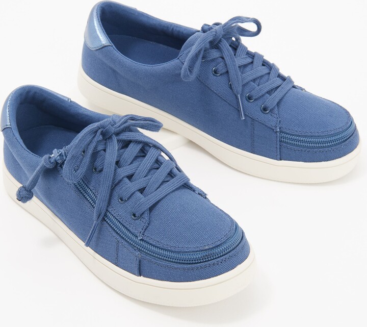 BILLY Footwear Sneaker II Lace-Up Zip-On Canvas Sneaker