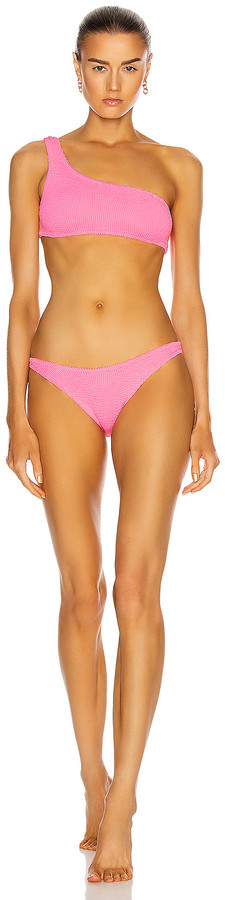 hunza g pink swimsuit