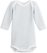 Thumbnail for your product : Petit Bateau Unisex Baby Long-Sleeved Bodysuit In Wool And Cotton