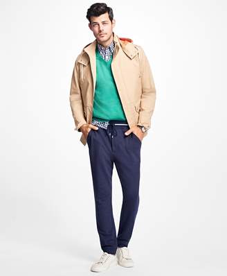 Brooks Brothers Bonded Parka with Removable Hood