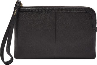 Leather Wallet Clutch Fossil | ShopStyle