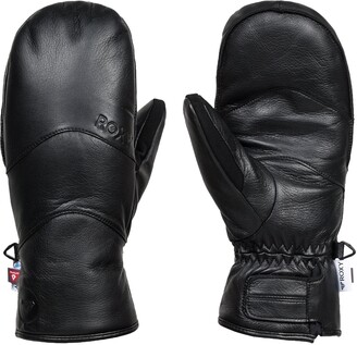 Roxy Wildlove Leather Mittens - ShopStyle Gloves