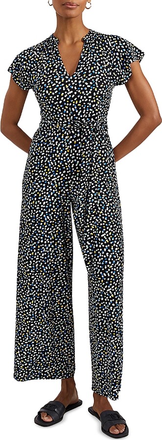 Printed Jumpsuit Hobbs Jumpsuit Polka Dot Hobbs London Eden