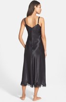 Thumbnail for your product : Oscar de la Renta 'Lace Refinement' Satin Nightgown