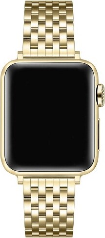 The Posh Tech PoshTechRemyStainlessSteelBandforAppleWatch-Gold:WearableTechAccessory