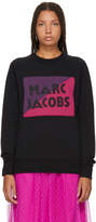 Thumbnail for your product : Marc Jacobs Black Raglan Logo Sweatshirt