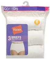 Thumbnail for your product : Hanes Women's 3 Pack Cotton Brief Panty